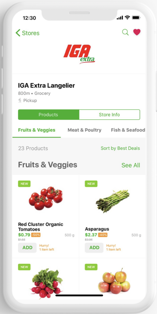 FoodHero app
